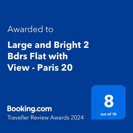 Appartamento Large And Bright 2 Bdrs Flat With View - 20 Parigi